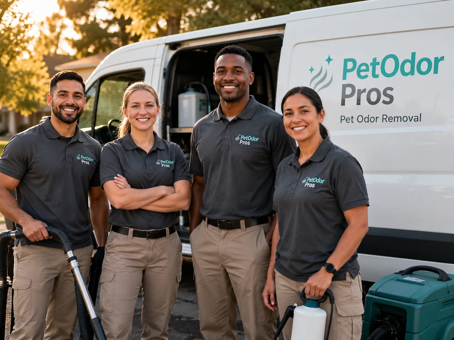 Pet Odor Removal team serving Eden, MD